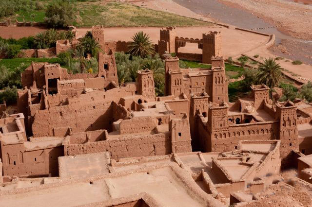 مباني-قصبة-آيت-بن-حدو